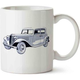 Carro Vintage Baskılı Kupa