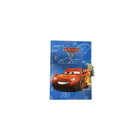 Cars 14x20 cm Kilitli Hatıra Defteri
