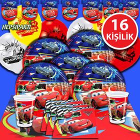 Cars Mcqueen Doğum Günü Masa Örtüsü