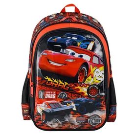 Cars OTTO-48252 Mcqueen Su Geçirmez Renkli Hawk Victory İlkokul Çantası