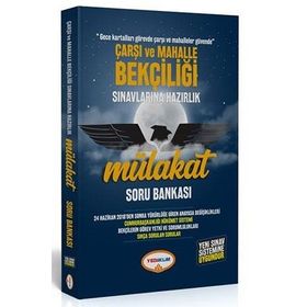 Çarşı Ve Mahalle Bekçiliği Sınavlarına Hazırlık Kartal Soru Bankası Mülakat Soru Bankası - Yediiklim Yayınları