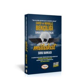 Çarşı Ve Mahalle Bekçiliği Sınavlarına Hazırlık Kartal Soru Bankası Mülakat Soru Bankası - Yediiklim Yayınları