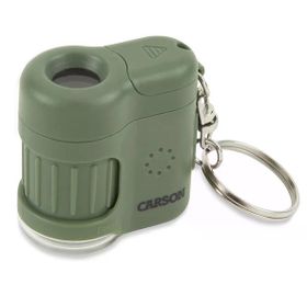 Carson MM-280G Micro Mini Yeşil Cep Mikroskobu Anahtarlık