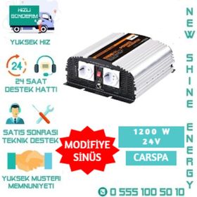 Carspa 1200 Watt Modifiye Sinüs İnverter