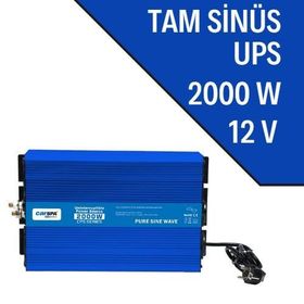 Carspa 2000W-12V UPS Tam Sinüs İnverter