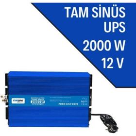 Carspa 2000W-12V UPS Tam Sinüs İnverter