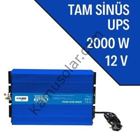 Carspa 2000W-12V UPS Tam Sinüs İnverter