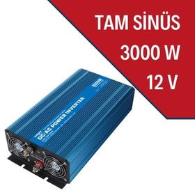 Carspa 3000W-12V Tam Sinüs İnverter