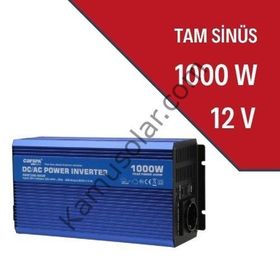 Carspa P1000 1000 Watt 12 V Tam Sinüs İnvertör