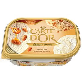 Carte Dor 850 ml Classic Extra Bal Badem Karamel Kaymaklı Dondurma