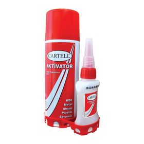 Cartell Aktivatör 200 ml Hızlı Yapıştırıcı Seti
