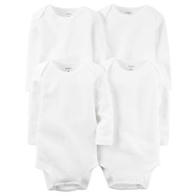 Carter's 16531010 Uzun Kollu 4'lü Bebek Body Seti