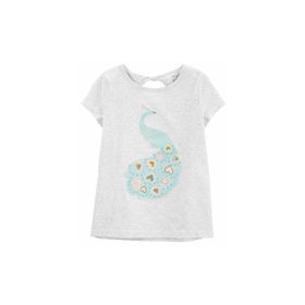 Carter's Açık Gri Küçük Kız Çocuk Tshirt