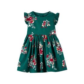 Carter's Kız Bebek Desenli Elbise