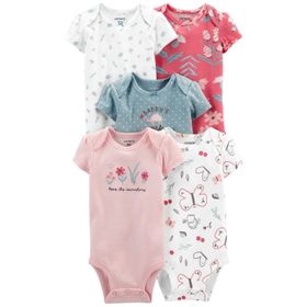 Carter's Layette Kız Bebek 5'li Body