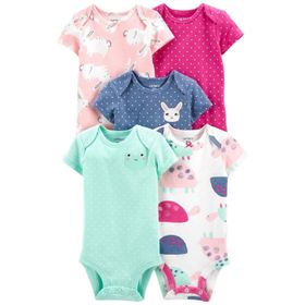 Carter's Layette Kız Bebek 5'li Body