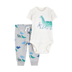 Carter's Mavi Erkek Bebek 2'li Body ve Pantolon Set