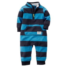 Carter's Mavi Erkek Bebek Polar Tulum