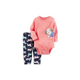 Carter's Pembe Kız Bebek 2'li Set