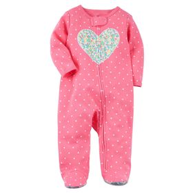 Carter's Pembe Kız Bebek Tulum