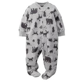 Carter's Polar Gri Erkek Bebek Tulum