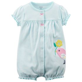 Carter's Turkuaz Kız Bebek Tulum