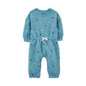 Carter's Turkuaz Kız Bebek Tulum