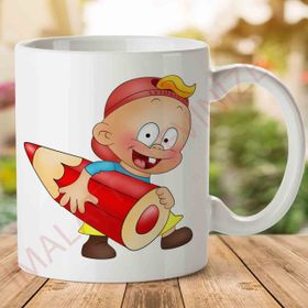 Cartoon Png Baskılı Kupa Bardak