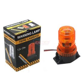 Carub 12-24V Monteli Çakar Ledli Sarı Tepe Lamba