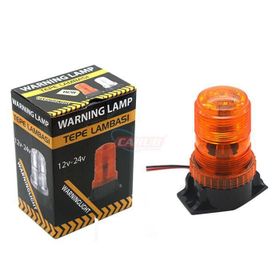 Carub 12-24V Monteli Çakar Ledli Sarı Tepe Lamba