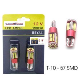 Carub BR0405562 Hk 57 Led 12V Canbus Beyaz T10 Dipsiz Tk Ampul