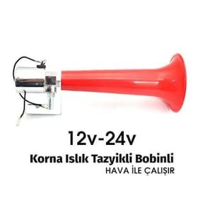 Carub Islık 12-24V Tazyikli Bobinli Korna