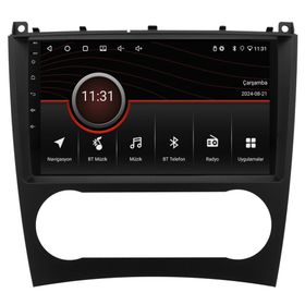 Carvocal Mercedes W 203 C Serisi 2005-2007 Android Multimedya Sistemi