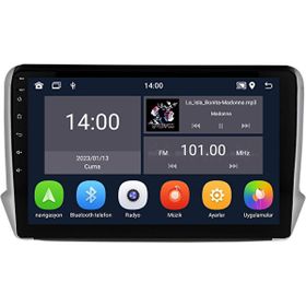 Carvocal Peugeot 208 2013-2021 Android Multimedya Sistemi