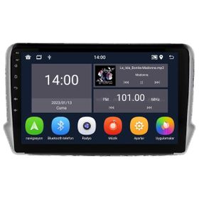 Carvocal Peugeot 208 2013-2021 Android Multimedya Sistemi