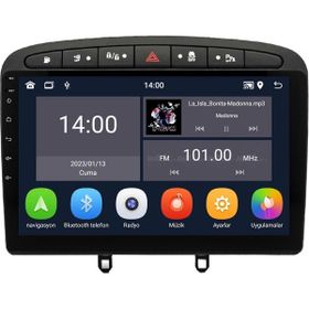 Carvocal Peugeot 308 2008-2013 Android Multimedya Sistemi