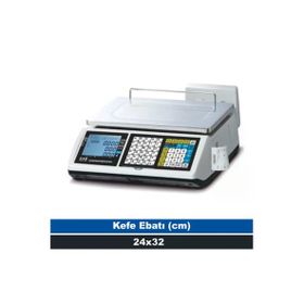 CAS CT-100B 15 kg 2 gr Fiş Yazıcılı Terazi