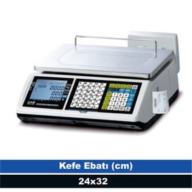 CAS CT-100B 15 kg 2 gr Fiş Yazıcılı Terazi