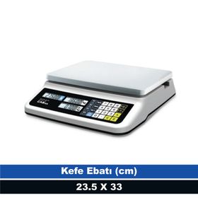 CAS Pr Plus 15 kg 2 gr Fiyat Hesaplamalı Terazi