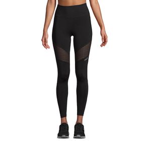 Casall 22502-901 Stripe Mesh High Wa Siyah Uzun Düz Kadın Tayt