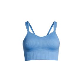 Casall Açık Mavi 23180-399 Seamless Rib Padded Sport Sporcu Sütyeni