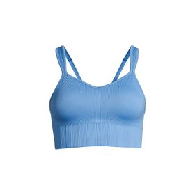 Casall Açık Mavi 23180-399 Seamless Rib Padded Sport Sporcu Sütyeni