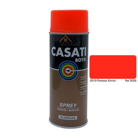 Casatı 519 Floresan Kırmızı 400 ml Sprey Boya