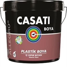 Casati Allegro C001 Beyaz 10 kg Silikonlu Plastik İç Cephe Boyası
