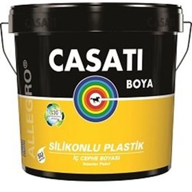 Casati Allegro C001 Beyaz 3.5 kg Silikonlu Plastik İç Cephe Boyası