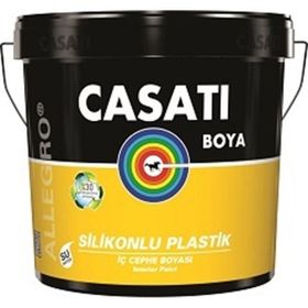 Casati Allegro C001 Beyaz 3.5 kg Silikonlu Plastik İç Cephe Boyası