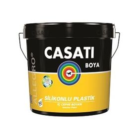 Casati Allegro C128 Sis Gri 20 kg Silikonlu Plastik İç Cephe Boyası