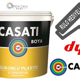 Casati Allegro Silikonlu 20 Kg Şampanya İç Cephe Boyası