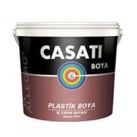 Casati Allegro Silikonlu İç 3.5 Kg Beyaz Cephe Boyası