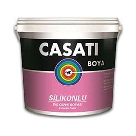 Casati Beyaz 7.5 lt Silikonlu Dış Cephe Boyası